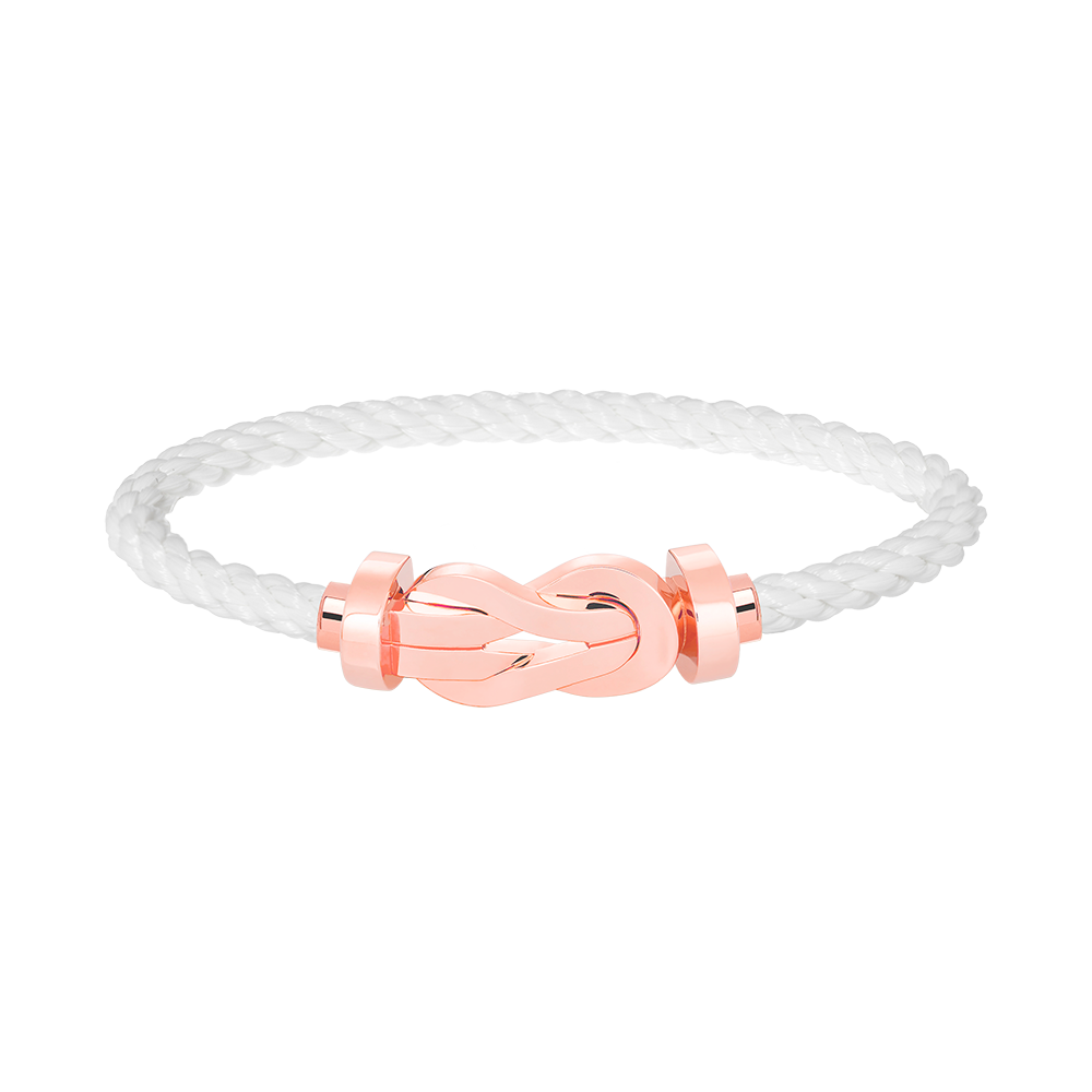 [Kincade Jewelrys]CHANCE LARGE 8 FIGURE BUCKLE NO DIAMOND BRACELET ROSE GOLD