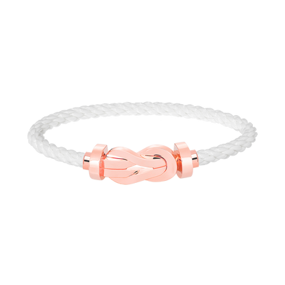 [Kincade Jewelrys]CHANCE LARGE 8 FIGURE BUCKLE NO DIAMOND BRACELET ROSE GOLD