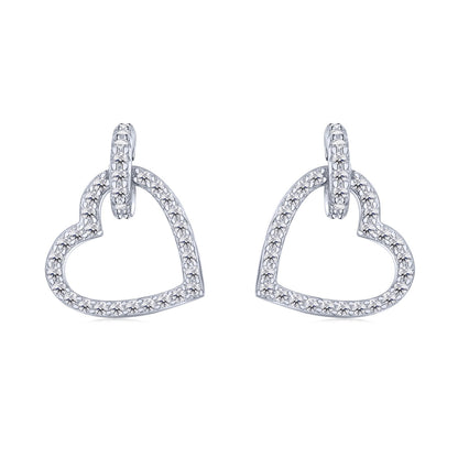 [Kincade Jewelery]Dainty Heart Shape Earrings