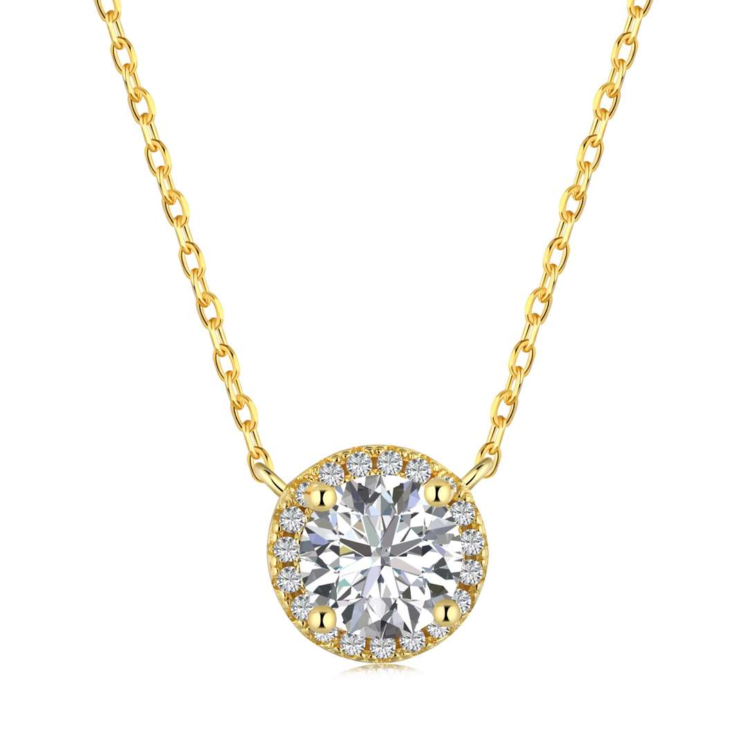 [Kincade Jewelery]Luxurious Round Cut Necklace