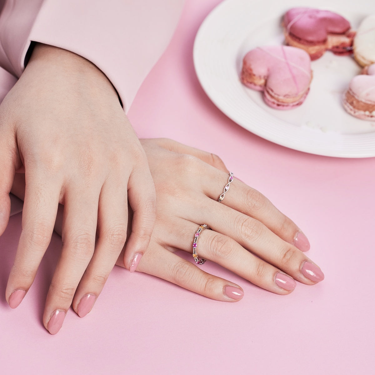 [Kincade Jewelrys]Elegant Energetic Round Cut Daily Ring