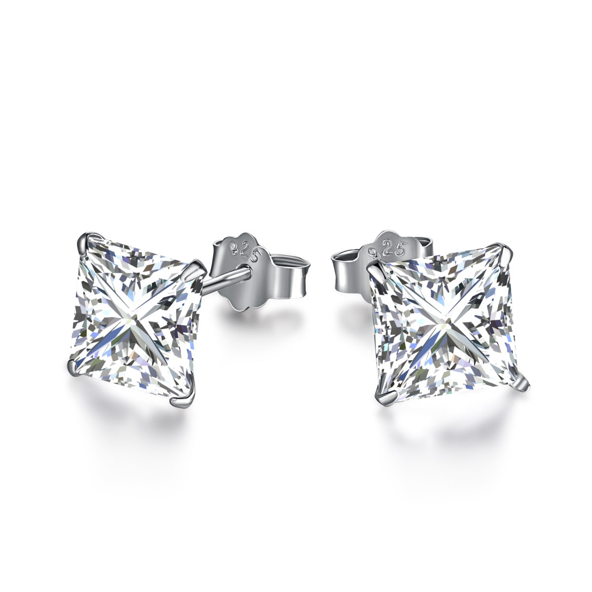 [Kincade Jewelery]Ornate Square Shape Earrings