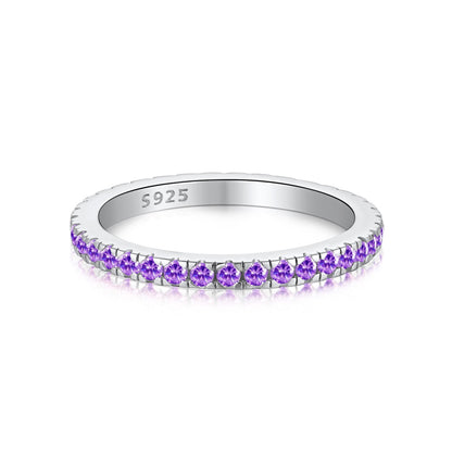 [Kincade Jewelery]Delicate Sparkling Round Cut Daily Ring