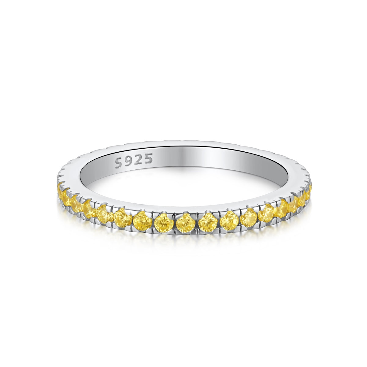 [Kincade Jewelery]Delicate Sparkling Round Cut Daily Ring