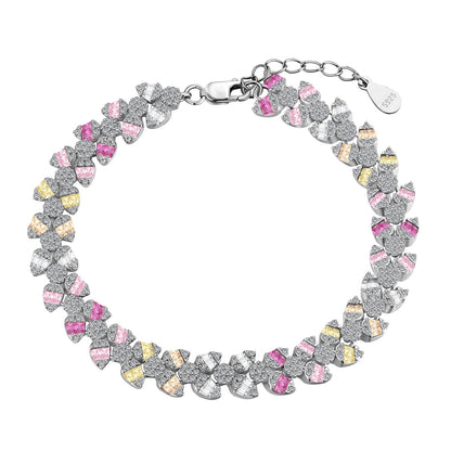 [Kincade Jewelery]Dainty Exquisite Flower Shape Daily Bracelet