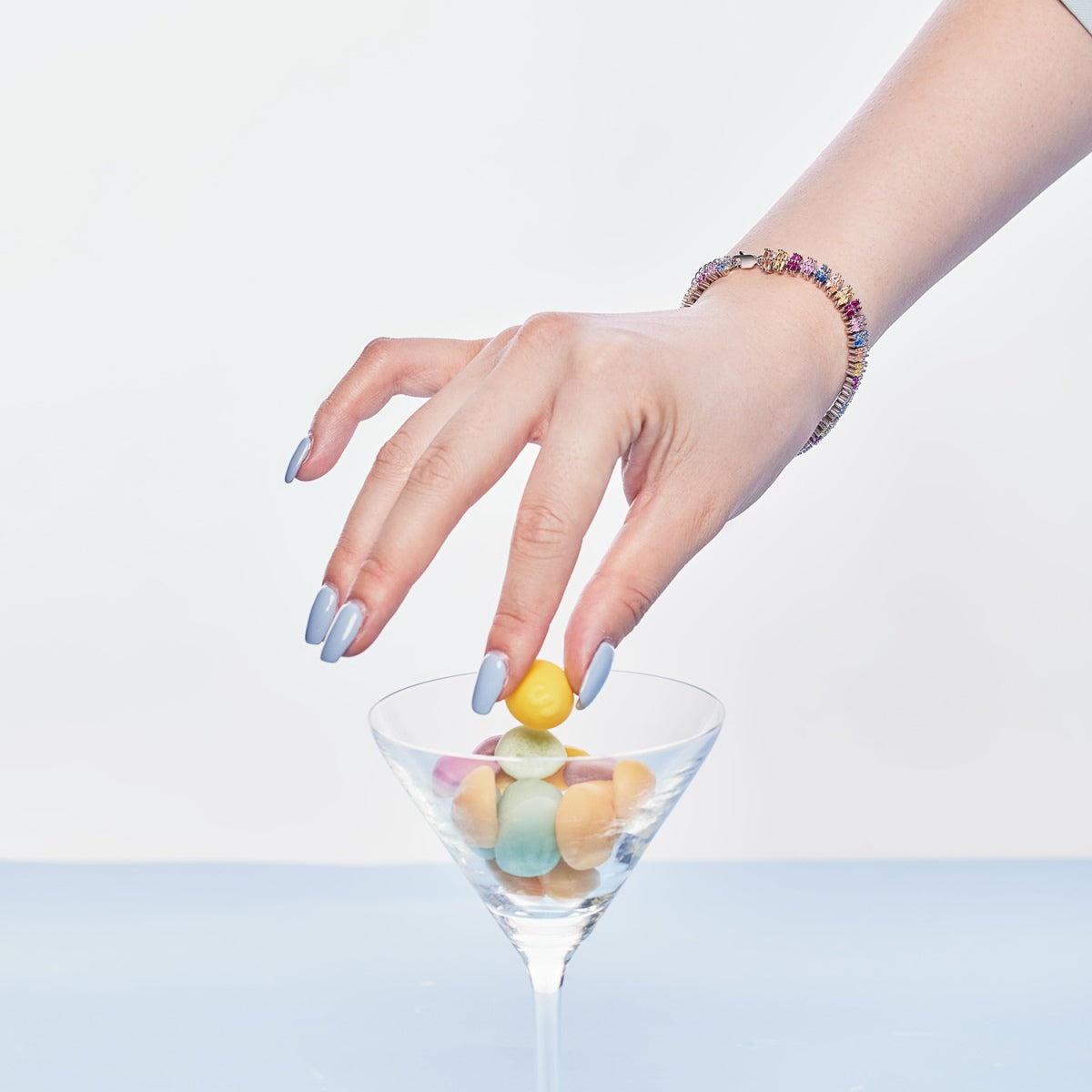 [Kincade Jewelery]Sparkling Exquisite Multi Cut Party Bracelet