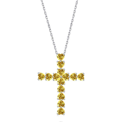 [Kincade Jewelery]Radiant Cross Shape Necklace