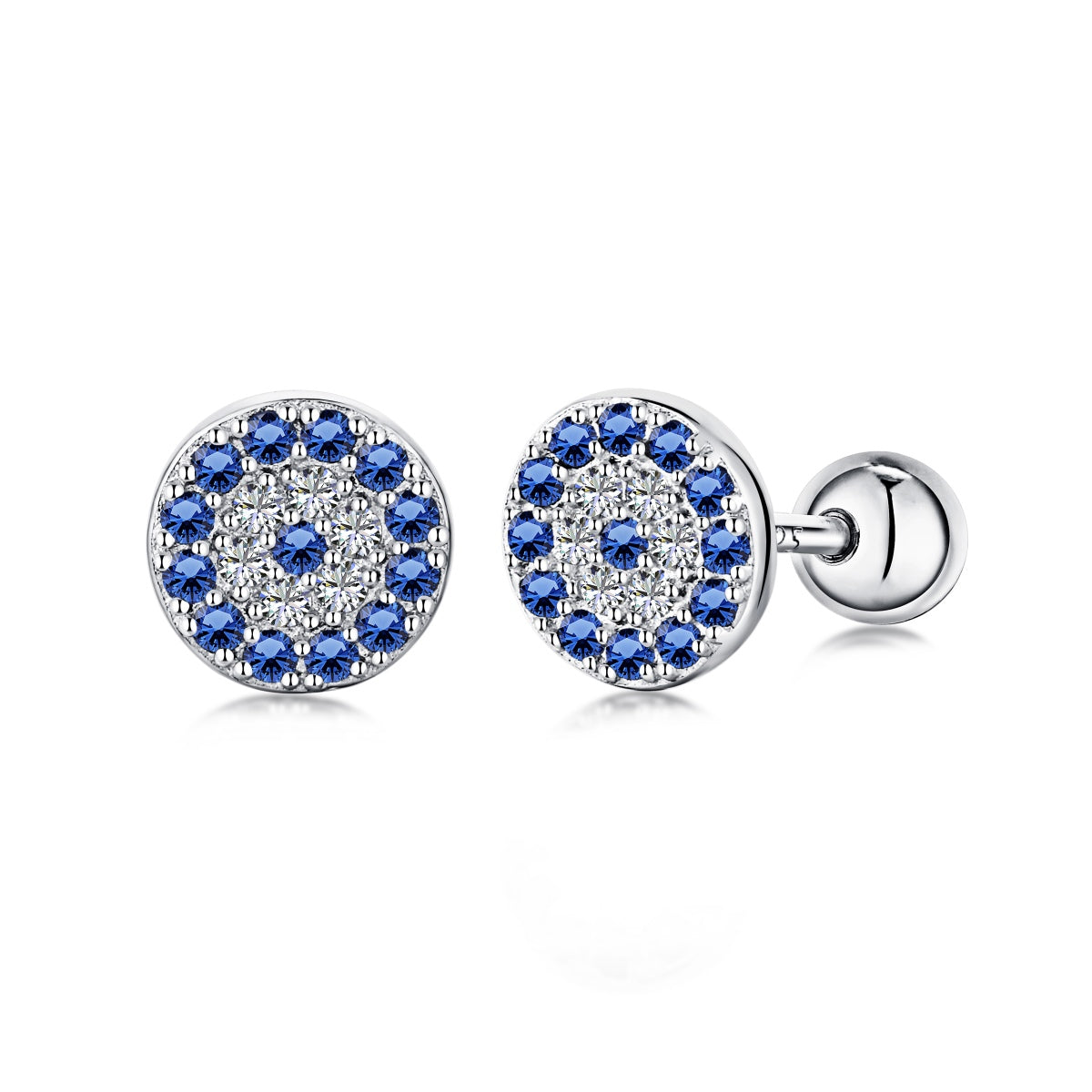 [Kincade Jewelery]Devil's Eye Ear Bone Nail Earrings