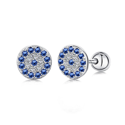 [Kincade Jewelery]Devil's Eye Ear Bone Nail Earrings