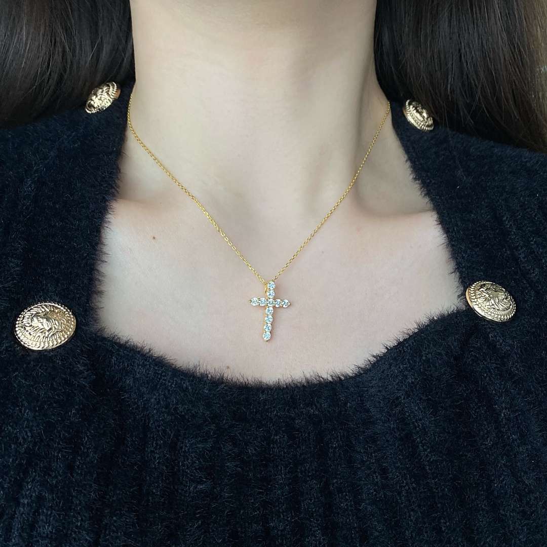 [Kincade Jewelery]Unique Cross Shape Necklace