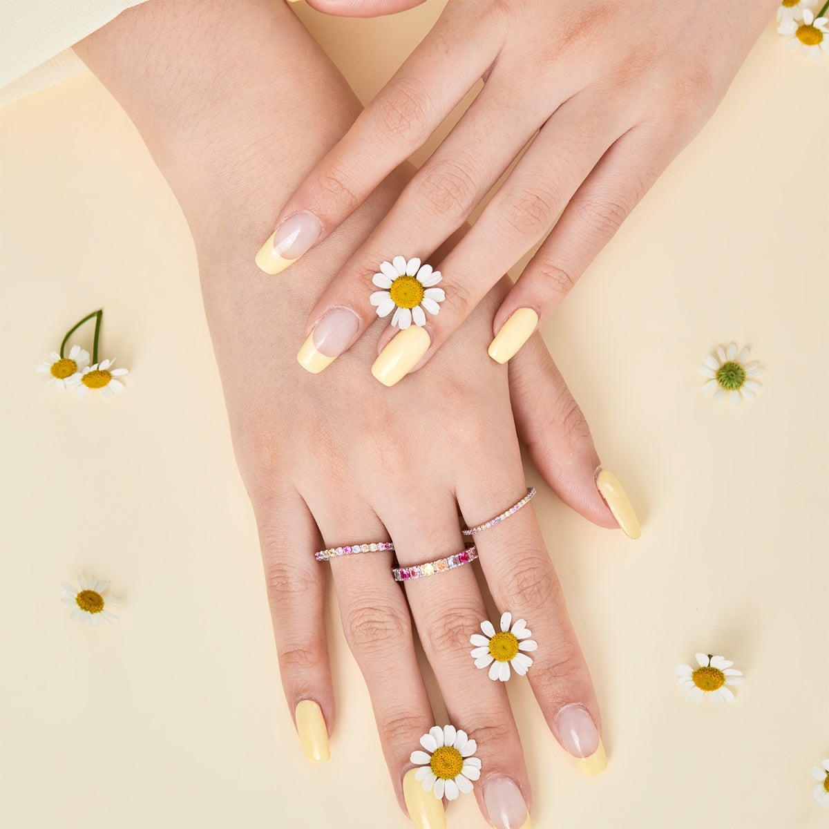 [Kincade Jewelery]Elegant Vivid Round Cut Daily Ring