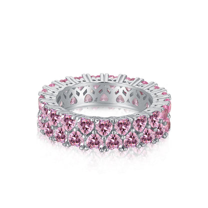 [Kincade Jewelery]Sparkling Full Heart Ring