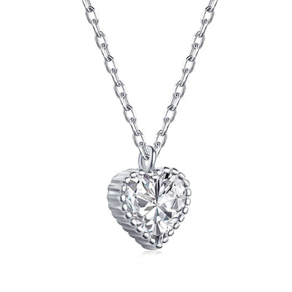 [Kincade Jewelery]Ornate Heart Shape Necklace