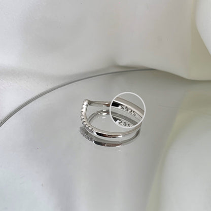 [Kincade Jewelery]Elaborate Tennis Band Ring