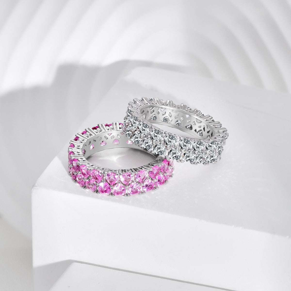 [Kincade Jewelery]Sparkling Full Heart Ring