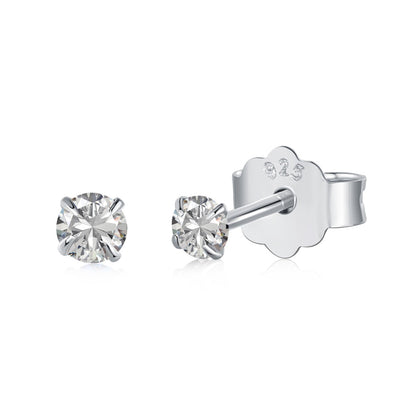 [Kincade Jewelery]Delicate Solitaire Earrings