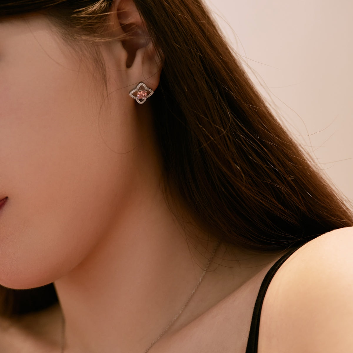 [Kincade Jewelrys]Elegant Star Shape Princess Cut Daily Earrings