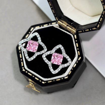 [Kincade Jewelrys]Elegant Star Shape Princess Cut Daily Earrings