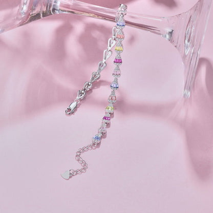 [Kincade Jewelery]Radiant Water Drop Shape Daily Bracelet