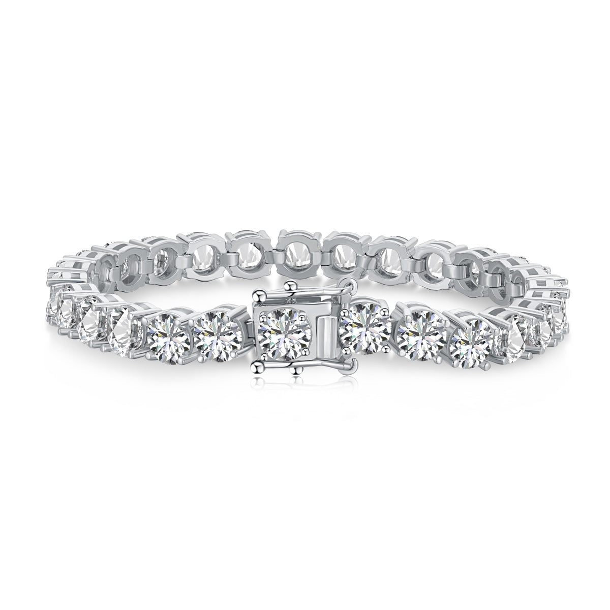 [Kincade Jewelery]0.75 Carat Dazzling Round Cut Wedding Bracelet