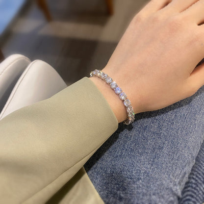 [Kincade Jewelery]0.75 Carat Dazzling Round Cut Wedding Bracelet