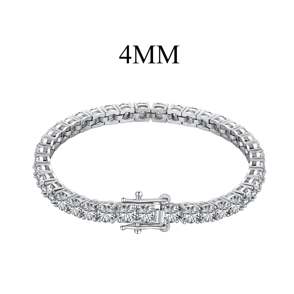 [Kincade Jewelrys]Radiant Colorful Round Cut Party Bracelet