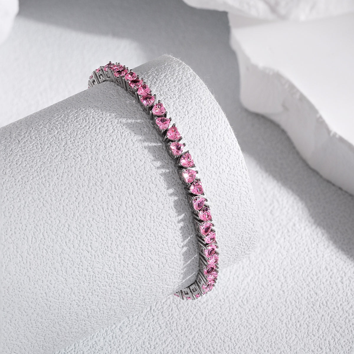 [Kincade Jewelrys]Dazzling Romantic Heart Shape Lover Bracelet