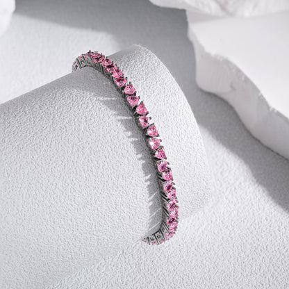 [Kincade Jewelrys]Dazzling Romantic Heart Shape Lover Bracelet