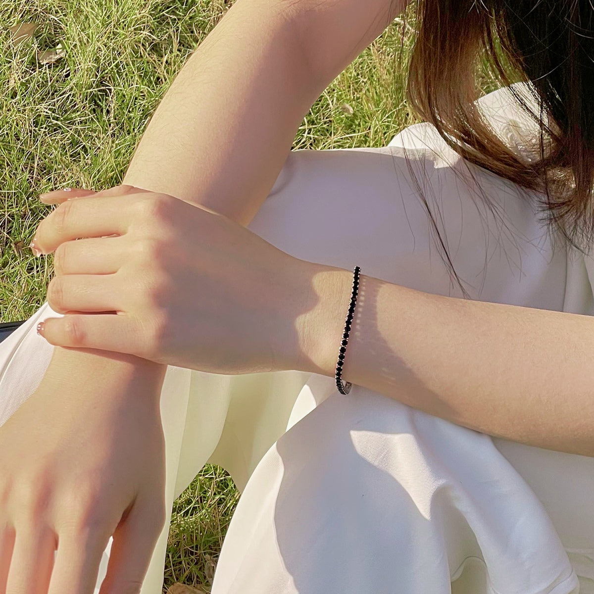 [Kincade Jewelery]Radiant Colorful Round Cut Party Bracelet