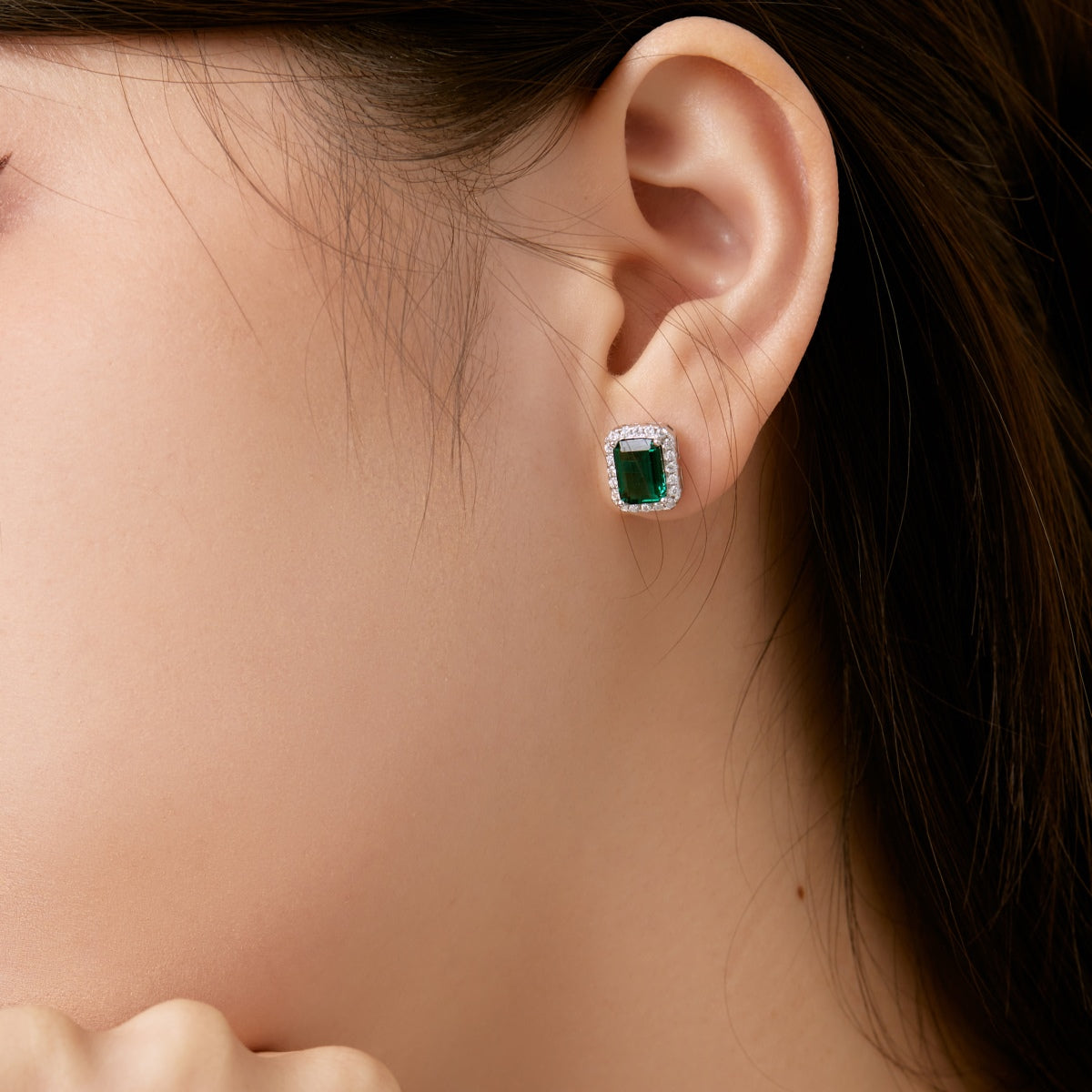[Kincade Jewelery]Luxurious Dainty Emerald Cut Banquet Earrings