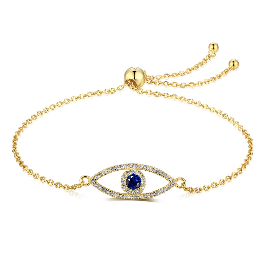 [Kincade Jewelery]Devil's Eye Hollow Design Bracelet