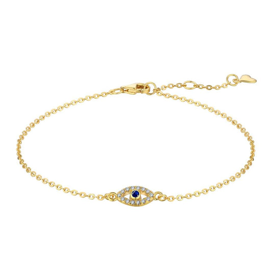 [Kincade Jewelery]Evil Eye Shape Necklace