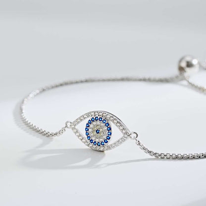 [Kincade Jewelery]Dazzling Eye Shape Necklace