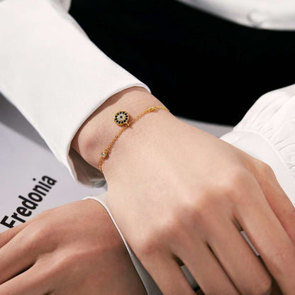 [Kincade Jewelrys]Devil's Eye Round Shape Bracelet