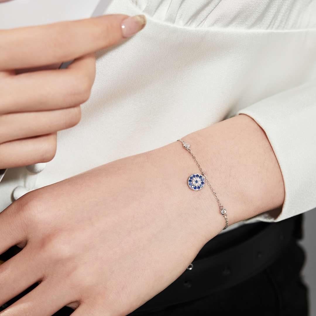[Kincade Jewelrys]Devil's Eye Round Shape Bracelet