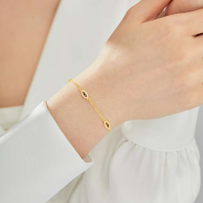 [Kincade Jewelery]Evil Eye Shape Pendent Necklace