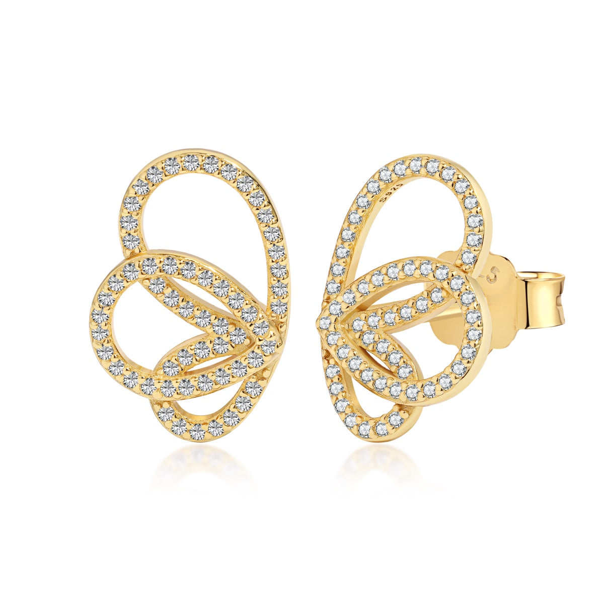 [Kincade Jewelery]Exquisite Butterfly Shape Earrings