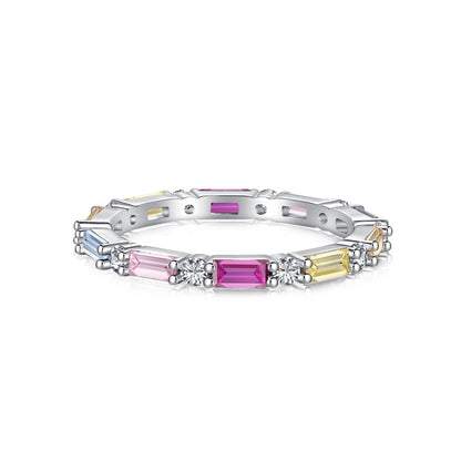 [Kincade Jewelery]Lively In Shades Elegant Radiant Cut Daily Ring