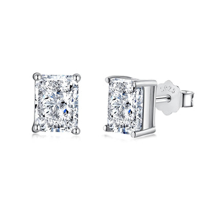 [Kincade Jewelery]Radiant Luxurious Princess Cut Daily Earrings