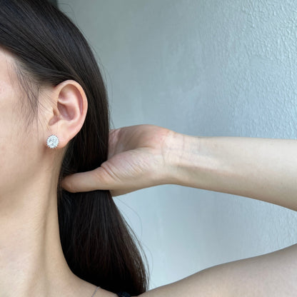 [Kincade Jewelrys]Delicate Radiant Oval Cut Daily Earrings