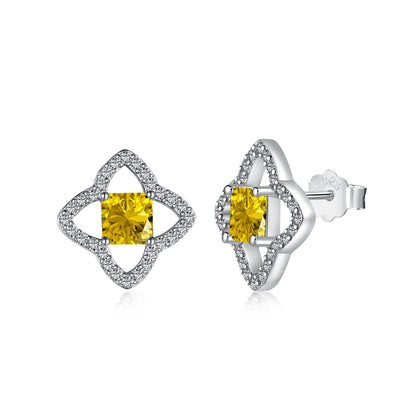 [Kincade Jewelrys]Elegant Star Shape Princess Cut Daily Earrings