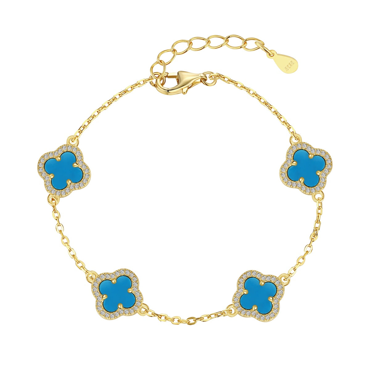 [Kincade Jewelery]Four-Leaf Kincade Exquisite Bracelet