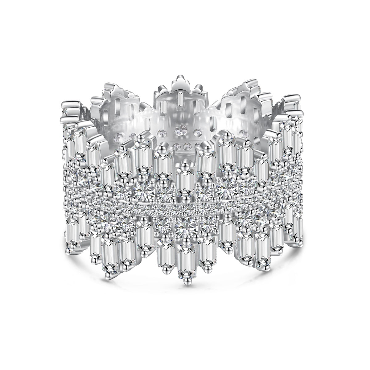 [Kincade Jewelery]Luxurious Colorful Radiant Cut Daily Ring