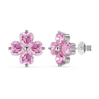 [Kincade Jewelery]Four-Leaf Kincade Ball Earrings