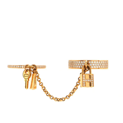 [Kincade Jewelrys]HM KELLY CLOCHETTE DOUBLE RING IN  WITH DIAMONDS