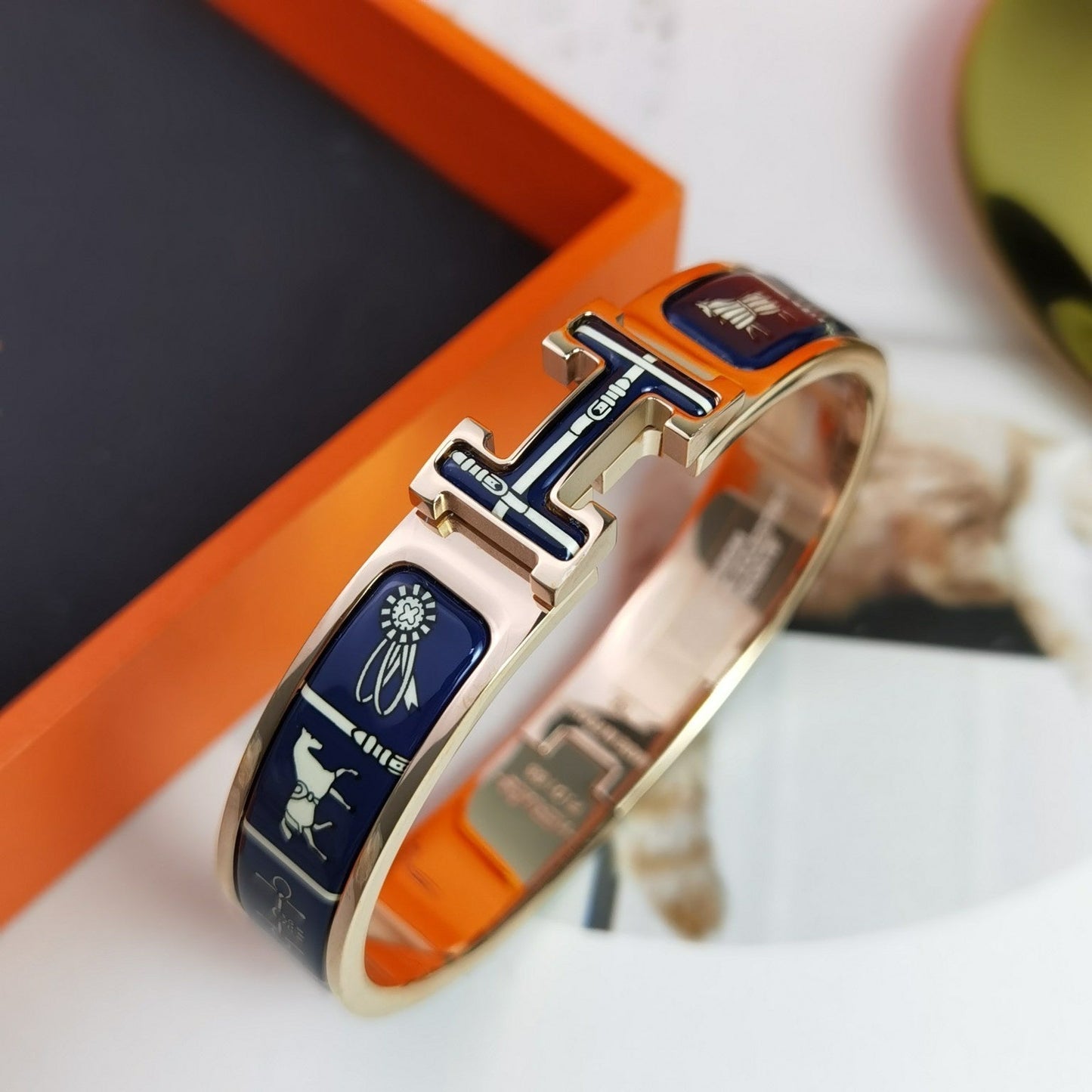 [Kincade Jewelrys]H COUVERTURES DARK BLUE BRACELET