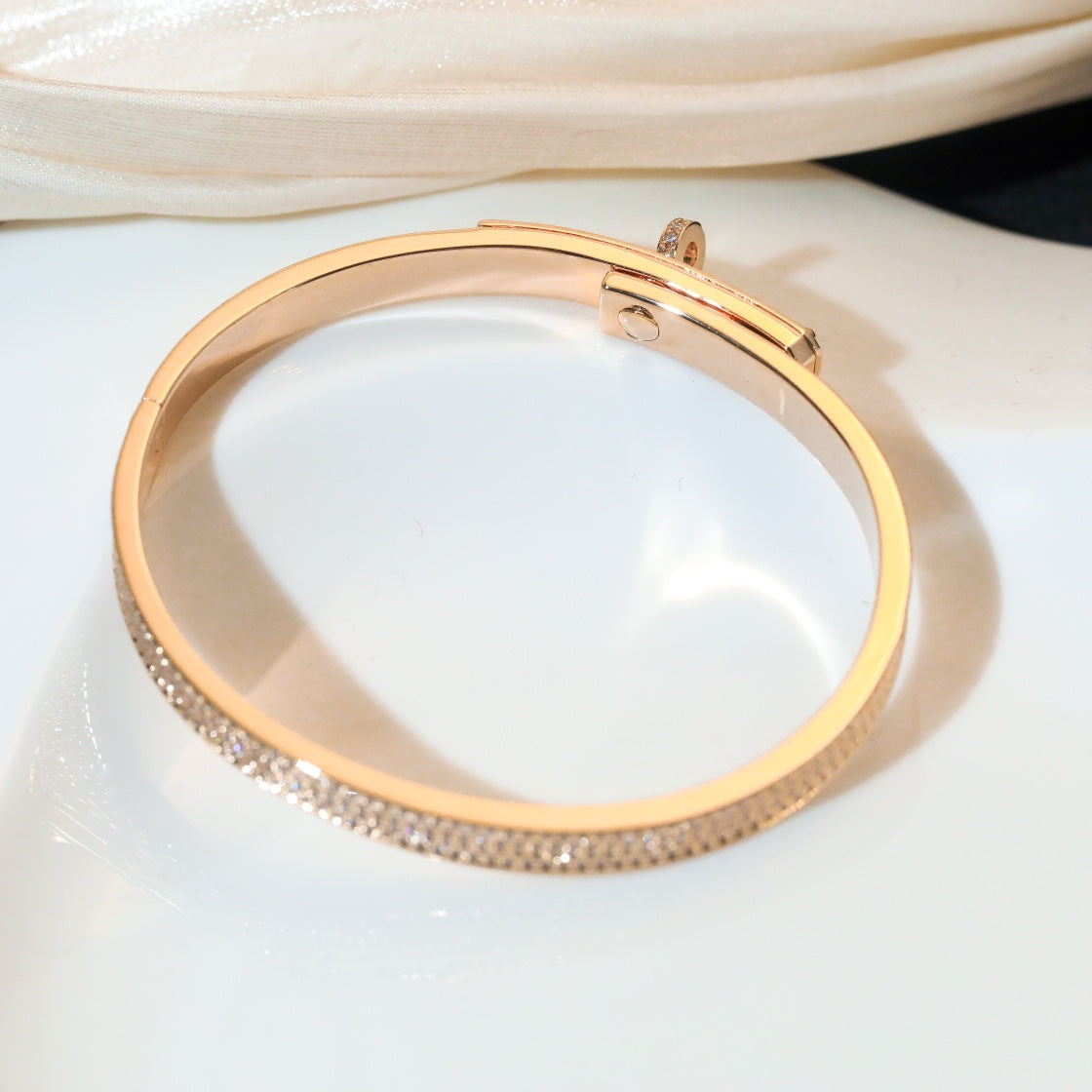 [Kincade Jewelrys]KELLY BRACELET DIAMOND PAVED