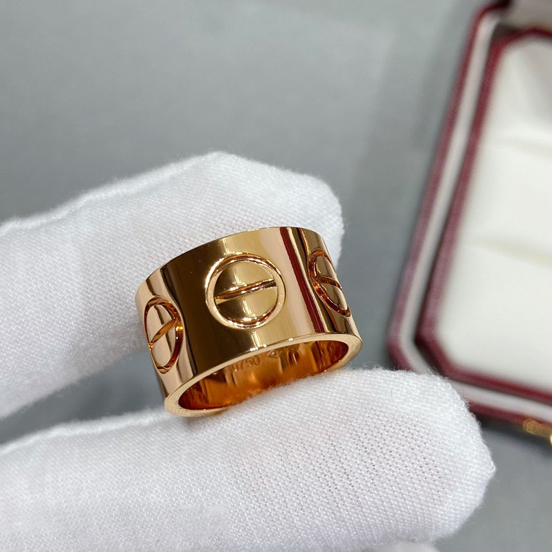 [Kincade Jewelrys]LOVE 11MM LARGE RING