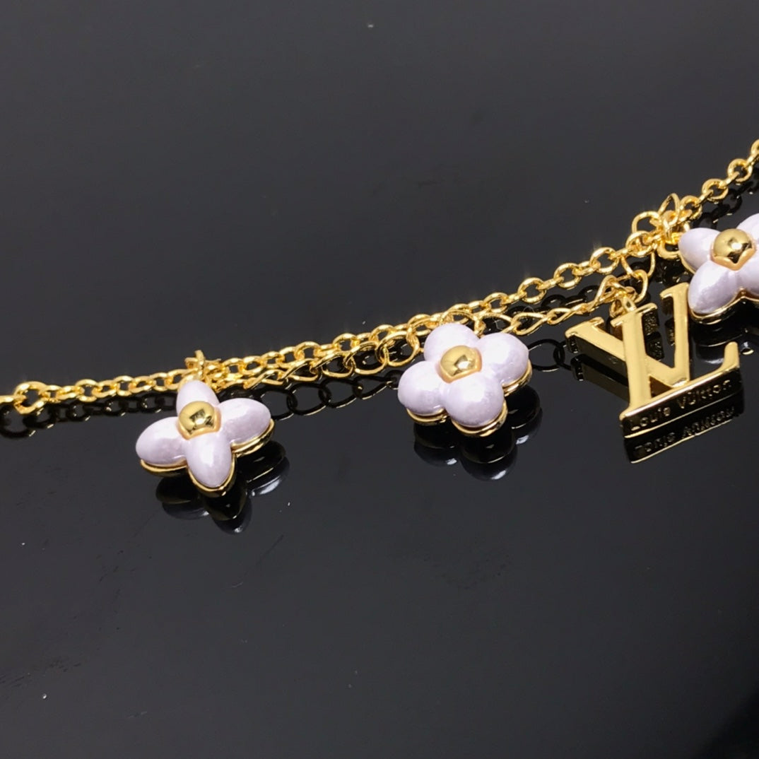 [Kincade Jewelrys]LOGO 6 MOTIF STAR AND SUN GOLD BRACELET