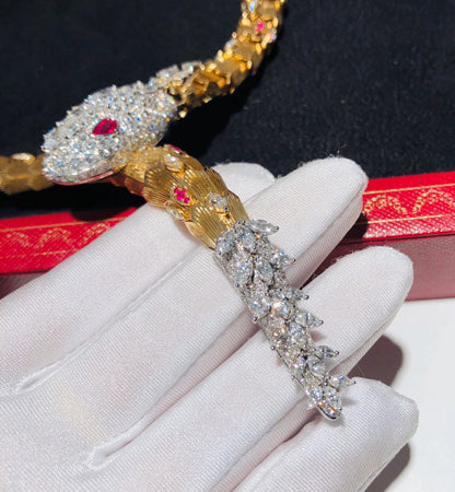[Kincade Jewelry]HAUTE COUTURE GOLD SERPENTI NECKLACE